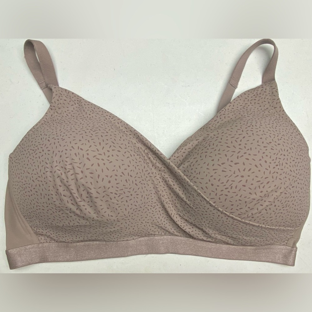 Deesse BRN Patterned Twist Wireless, 44DDD. *P1011
